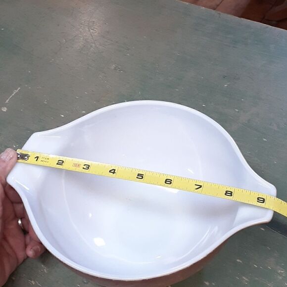 Vintage Pyrex Cinderella Mixing Nesting Bowl #442 Old Orchard Pattern 1.5QT - Picture 8 of 9